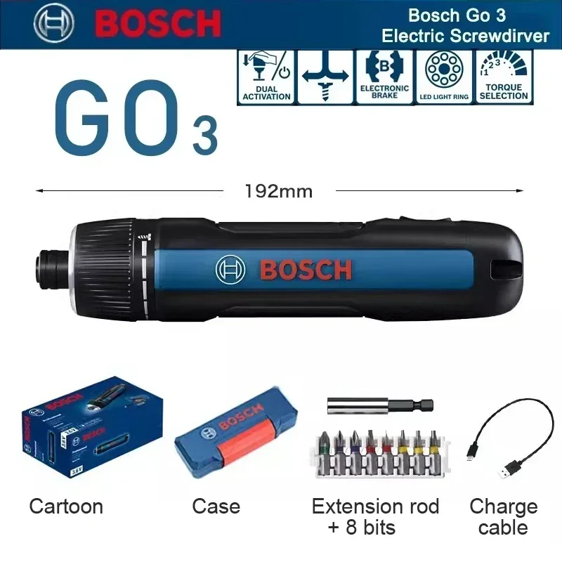 Bosch GO 3 Electric Screwdrive - Power Tools Professional 评论和价格